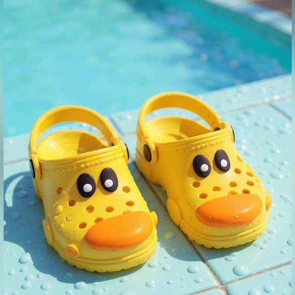 Crocs Infant Classic Littles Duck Size 2/3 New In Box MSRP $55 - Picture 10 of 10